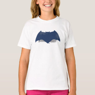 Justice League   Brush & Halftone Batman Symbol T-Shirt