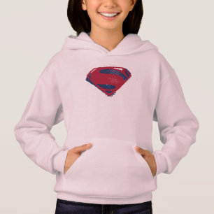 Justice League Brush & Halftone Superman Symbol