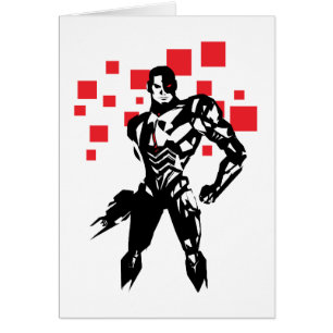 Justice League   Cyborg Digital Noir Pop Art