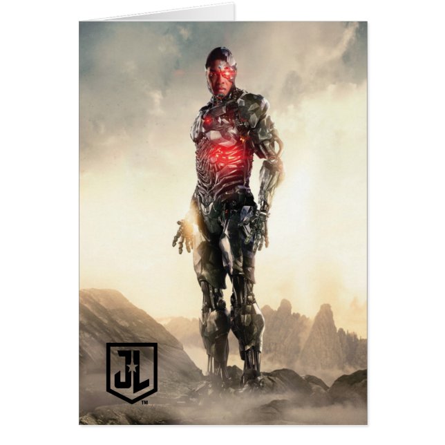 Justice League | Cyborg On Battlefield (Front)