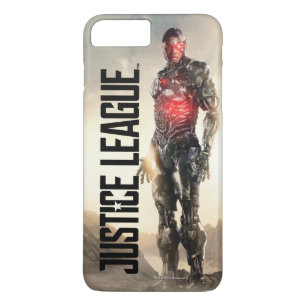 Justice League   Cyborg On Battlefield iPhone 8 Plus/7 Plus Case