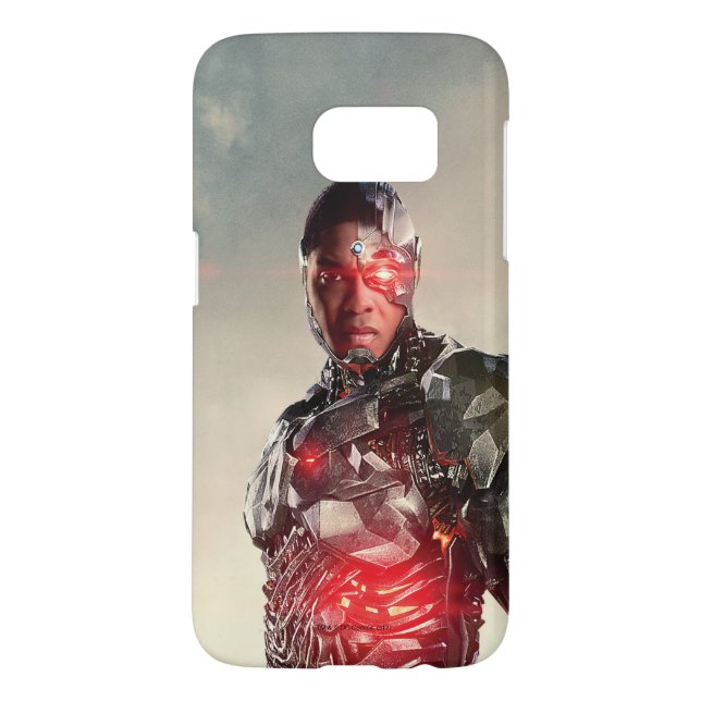 Justice League | Cyborg On Battlefield Case-Mate Samsung Galaxy Case (Back)