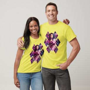 Justice League   Diamond Galactic Group Panels T-Shirt
