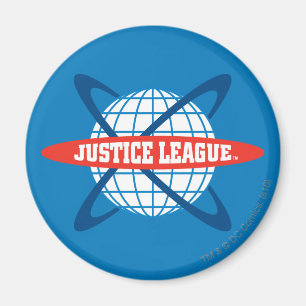 Justice League Globe Logo Magnet