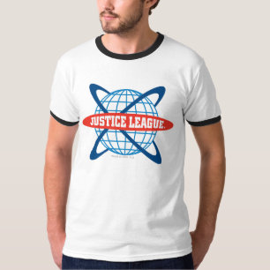 Justice League Globe Logo T-Shirt