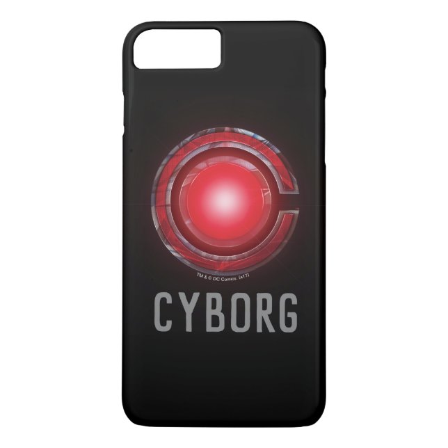 Justice League | Glowing Cyborg Symbol Case-Mate iPhone Case (Back)