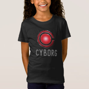 Justice League Glowing Cyborg Symbol T-Shirt