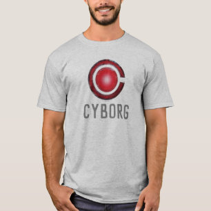 Justice League   Glowing Cyborg Symbol T-Shirt