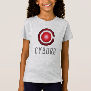 Justice League   Glowing Cyborg Symbol T-Shirt