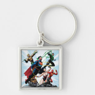 Justice League - Group 1 Key Ring