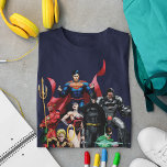 Justice League - Group 2 T-Shirt<br><div class="desc">Justice League New 52</div>