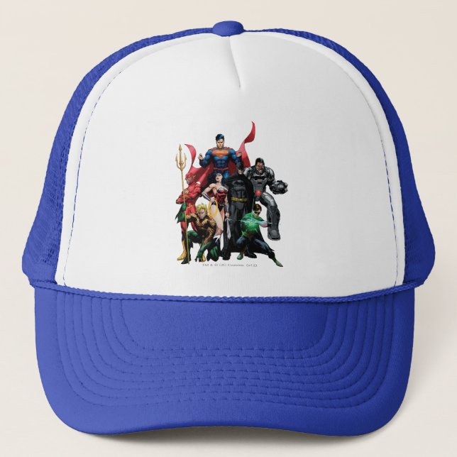 Justice League - Group 2 Trucker Hat (Front)