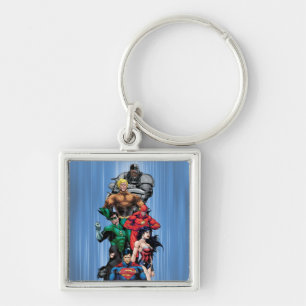 Justice League - Group 3 Key Ring