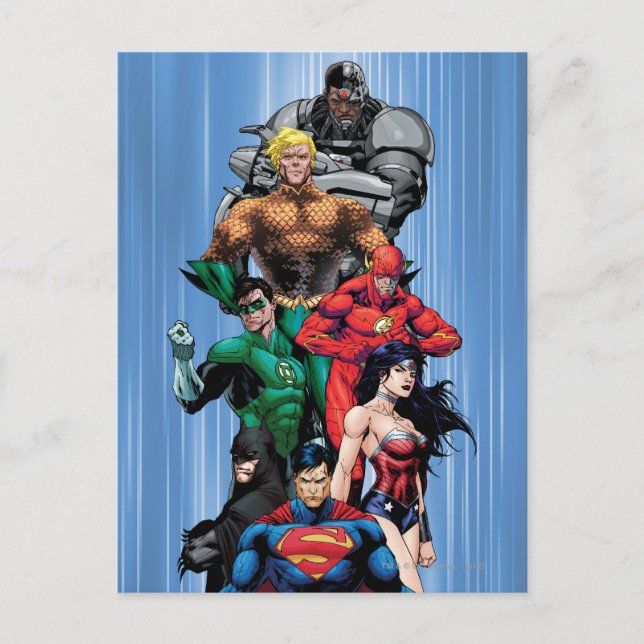 Justice League - Group 3 Postcard (Front)