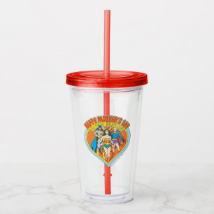 Justice League Happy Mother's Day Acrylic Tumbler