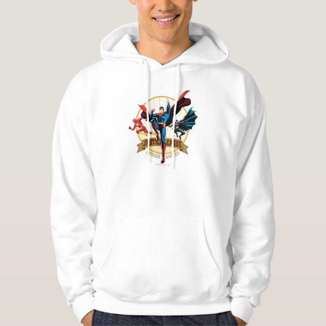 Justice League Heroes United Hoodie (Front)
