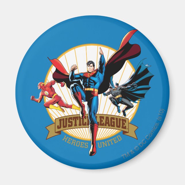 Justice League Heroes United Magnet (Front)