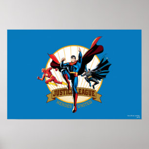 Justice League Heroes United Poster