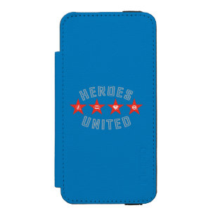 Justice League Heroes Untied Logos Incipio Watson™ iPhone 5 Wallet Case
