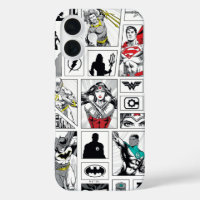 Justice League Heroic Panel Pattern