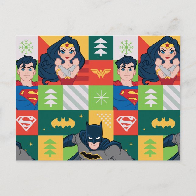 Justice League Holiday Collage (Front)