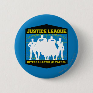 Justice League Intergalactic Patrol 6 Cm Round Badge