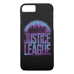 Justice League   Justice League City Silhouette iPhone 8/7 Case