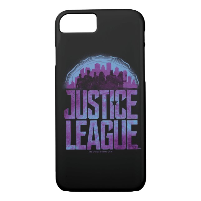 Justice League | Justice League City Silhouette Case-Mate iPhone Case (Back)