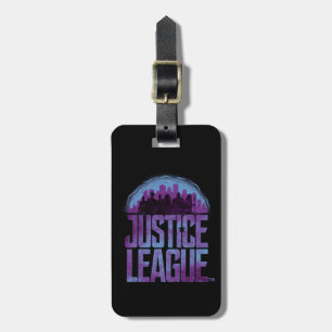 Justice League Justice League City Silhouette Luggage Tag