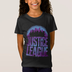 Justice League   Justice League City Silhouette T-Shirt