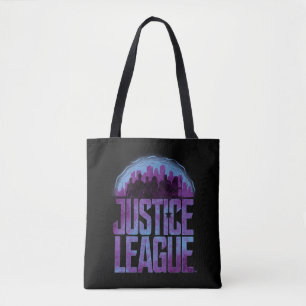 Justice League   Justice League City Silhouette Tote Bag