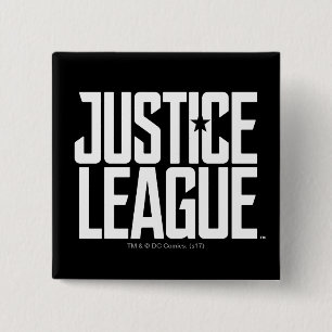 Justice League Justice League Logo 15 Cm Square Badge