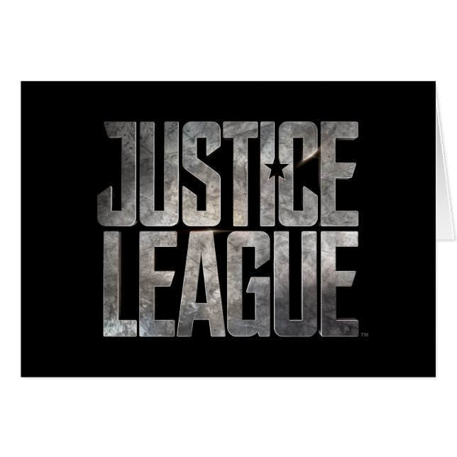 Justice League | Justice League Metallic Logo (Front Horizontal)