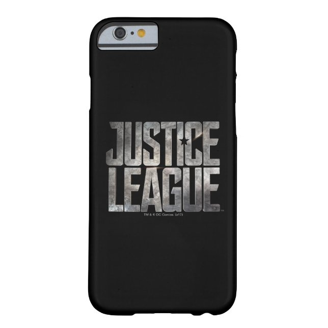 Justice League | Justice League Metallic Logo Case-Mate iPhone Case (Back)