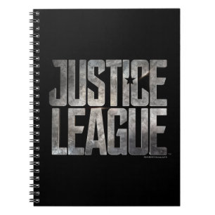 Justice League   Justice League Metallic Logo Notebook