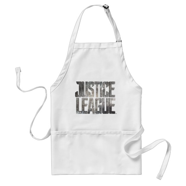 Justice League | Justice League Metallic Logo Standard Apron (Front)