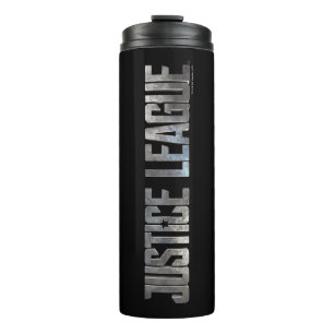 Justice League Justice League Metallic Logo Thermal Tumbler
