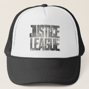 Justice League   Justice League Metallic Logo Trucker Hat