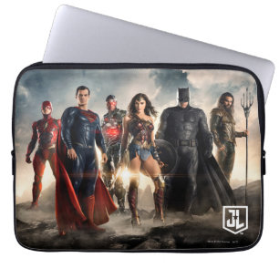 Justice League Justice League On Battlefield Laptop Sleeve