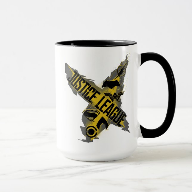Justice League | Justice League & Team Symbols Mug (Right)