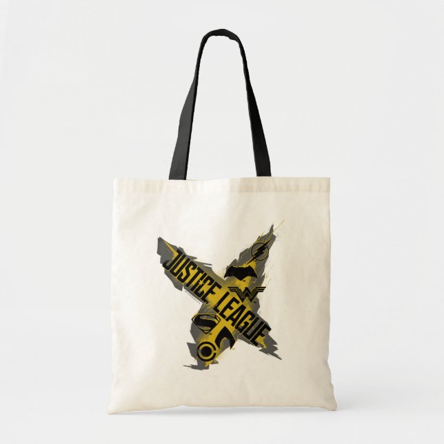 Justice League | Justice League & Team Symbols Tote Bag (Front)