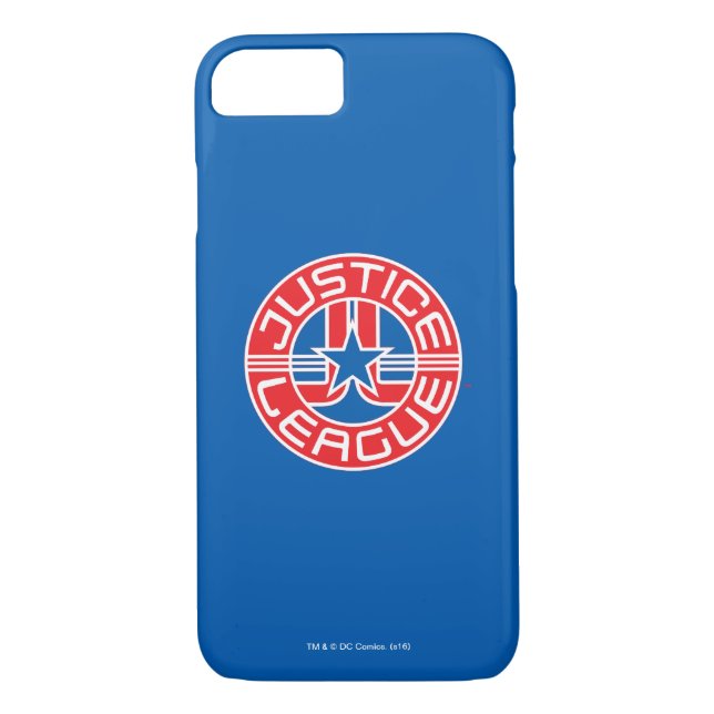 Justice League Logo Case-Mate iPhone Case (Back)