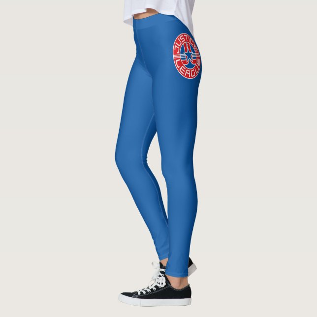 Justice League Logo Leggings (Left)