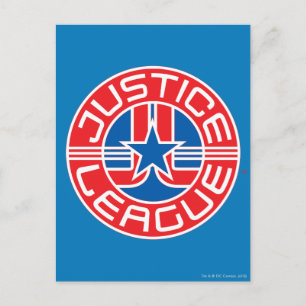 Justice League Logo Postcard