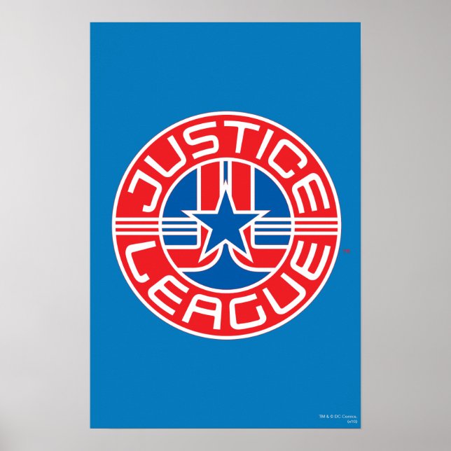 Justice League Logo Poster (Front)