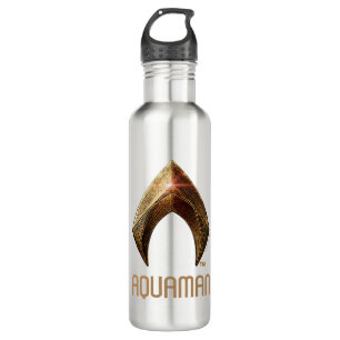 Justice League   Metallic Aquaman Symbol 710 Ml Water Bottle