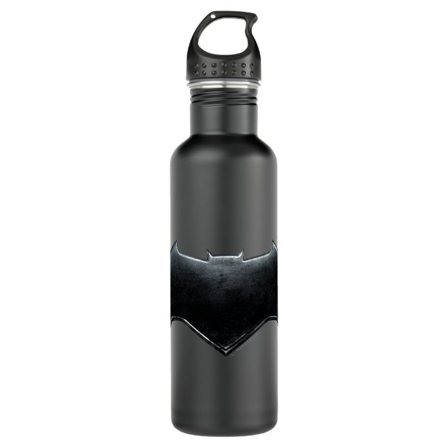 Justice League | Metallic Batman Symbol 710 Ml Water Bottle (Front)