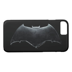 Justice League   Metallic Batman Symbol iPhone 8/7 Case