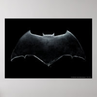 Justice League | Metallic Batman Symbol
