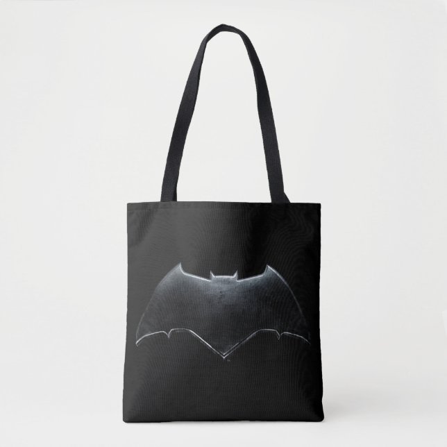 Justice League | Metallic Batman Symbol Tote Bag (Front)